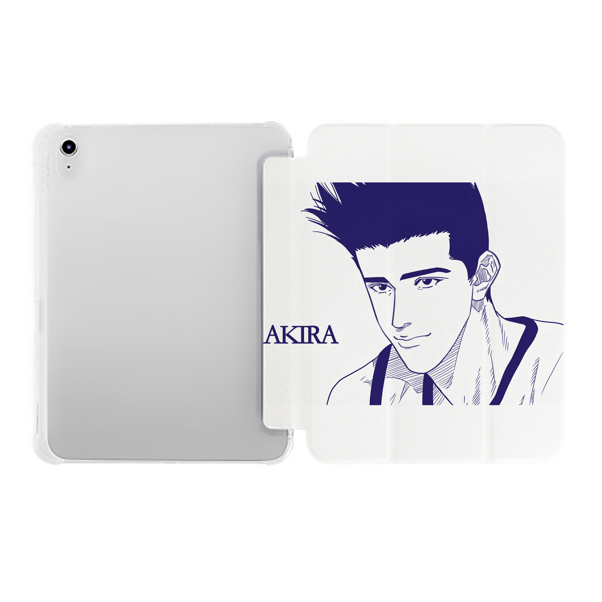 （画像用） SLAM DUNK／スラムダンク IPad ケース ペン収納付き 三つ折りスタンド PUレザー×シリコン 対応機種9.5/10.5/10.9インチ